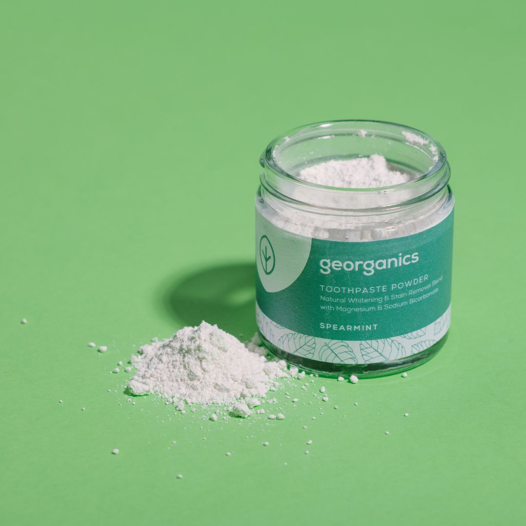 Minerální zubní prášek - Máta - Georganics